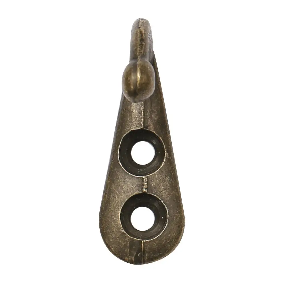 Античные бронзовые настенные крючки 10 шт. Классическая вешалка для шкафа