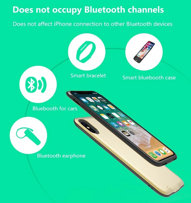 4,7 дюймовый адаптер с двумя sim-картами Bluetooth чехол для iPhone 6 6S 7 8 тонкий двойной резервный адаптер два активных держателя sim-карты