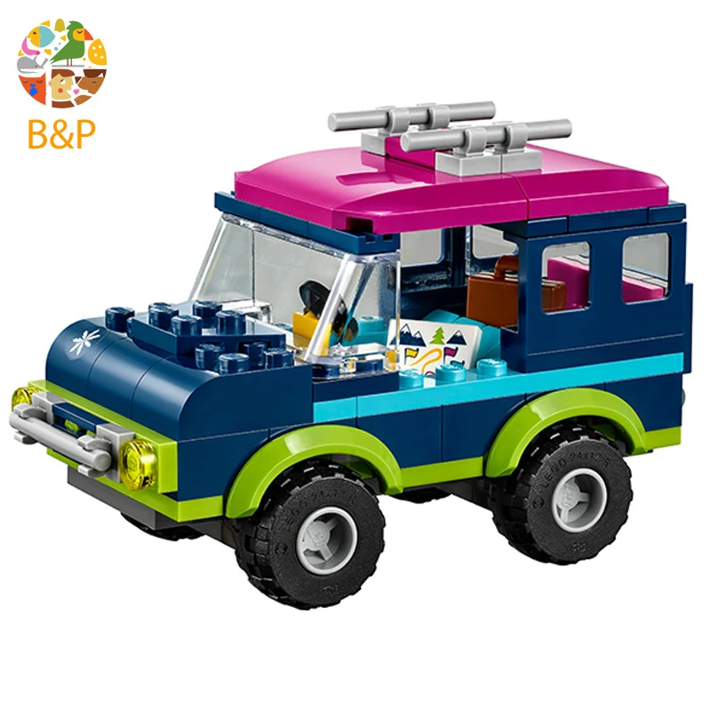 41321 144 шт. серия друзей принцесса Лыжный Отдых внедорожник строительный блок