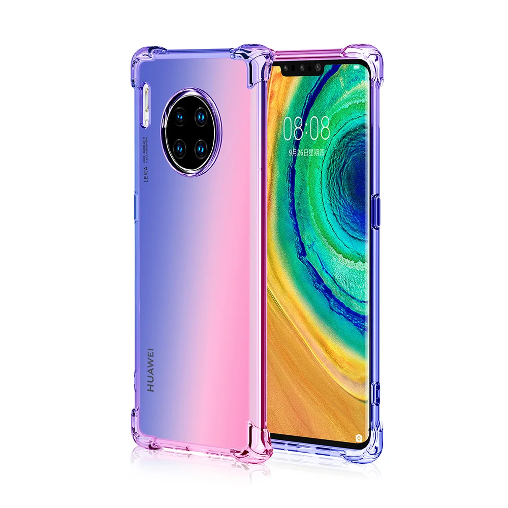 TPU Soft Back Cases Cover for Huawei P20 P30 Pro Lite 2019 P Smart Z Plus Phone Case Mate 20 20X 30 Bag |