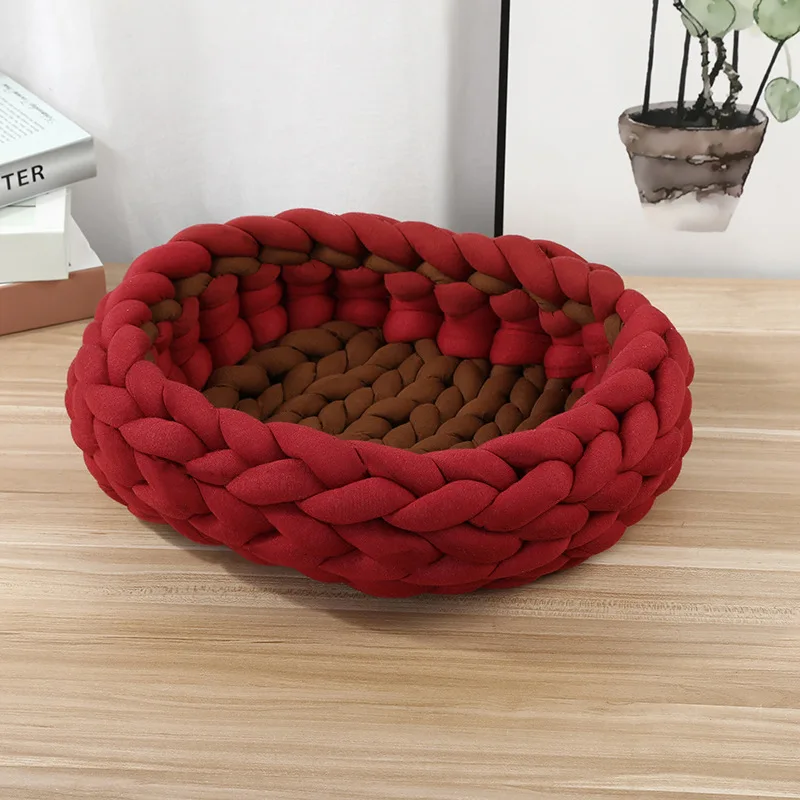 Кровати Smartpet для кошек ручной работы теплый мягкий спальный мешок сделай сам