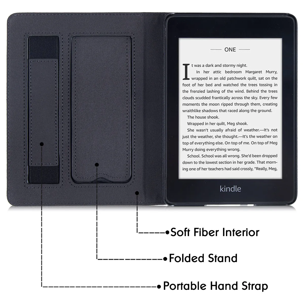 Чехол для нового Kindle Paperwhite 10-го поколения (модель PQ94WIF)-легкий тонкий чехол со