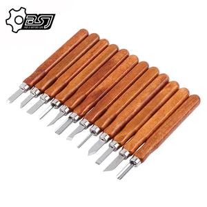 Набор ножей для резьбы по дереву, 12 шт.лот