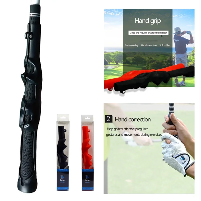 

Outdoor Alignment Golf Swing Trainer Beginner Gesture Alignment Training Aids Correct Training Grip Aid Posture Correction