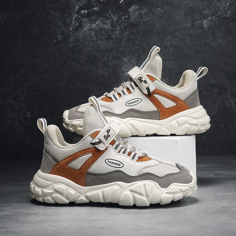 

Children Sneakers Boys Mesh Casual Sports Shoes Girls High Quality Breathable Kids Running Shoes Leather Chaussure Basket Enfant