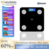 bathroom scale bluetooth connection human home health monitoring explosion proof glass ultra thin indoor body fat scale
