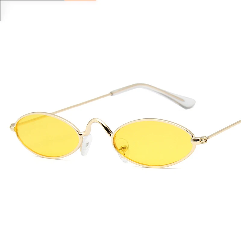 Велосипедные очки ретро маленькие овальные солнцезащитные модные мужские и