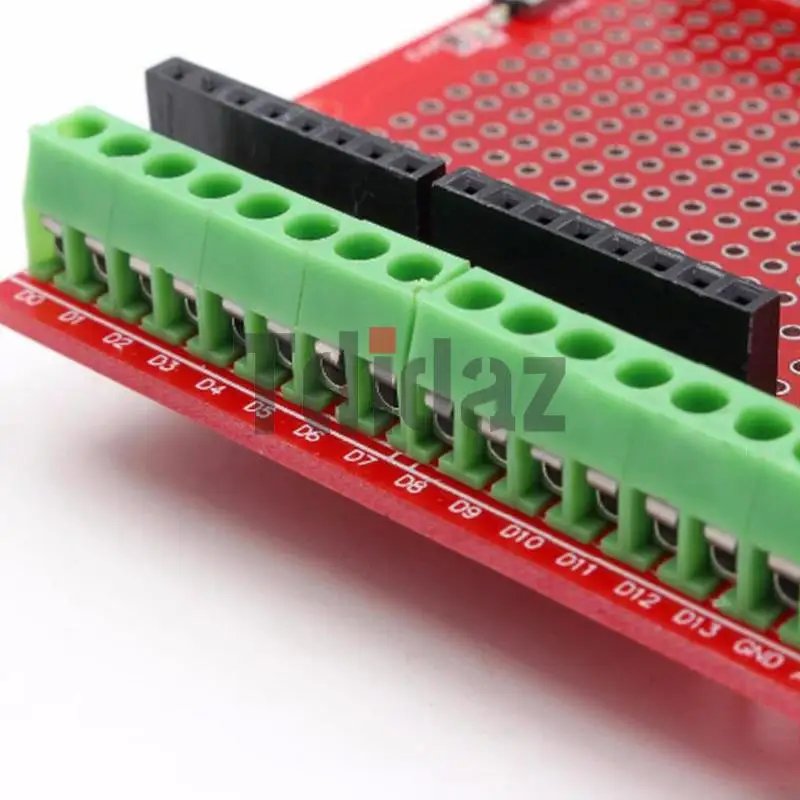 Винтовой щит Proto для Arduino кнопка сброса с открытым исходным кодом светодиод D13