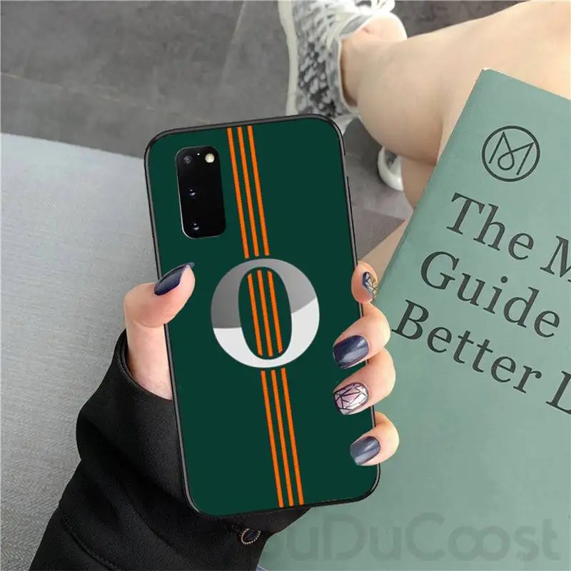 

English alphabet Soft Phone Case Capa For Samsung Galaxy S9 S10 S10E S6 S7 S8 S9 S9Plus S5 S20