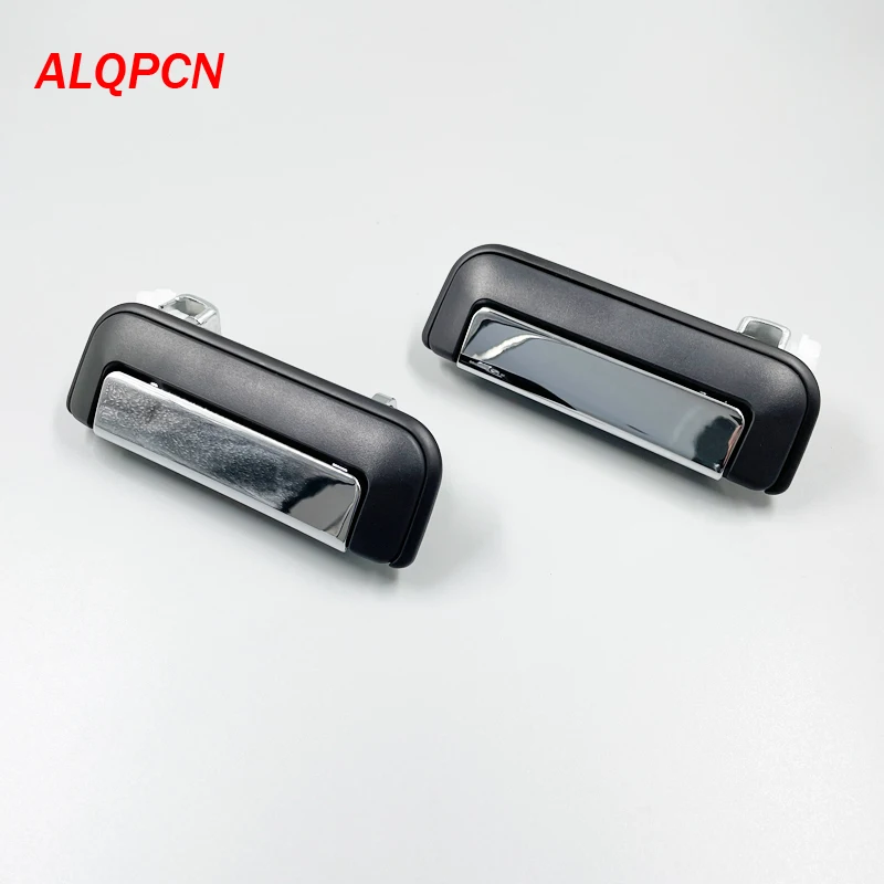 

Chrome Handle With Black Trim Door outer Handle Fit For mitsubishi L200 pickup L300 Van 1999-2004