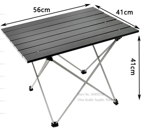 Горячая Распродажа Сверхлегкий Алюминий сплав складной стол надежный и прочный
