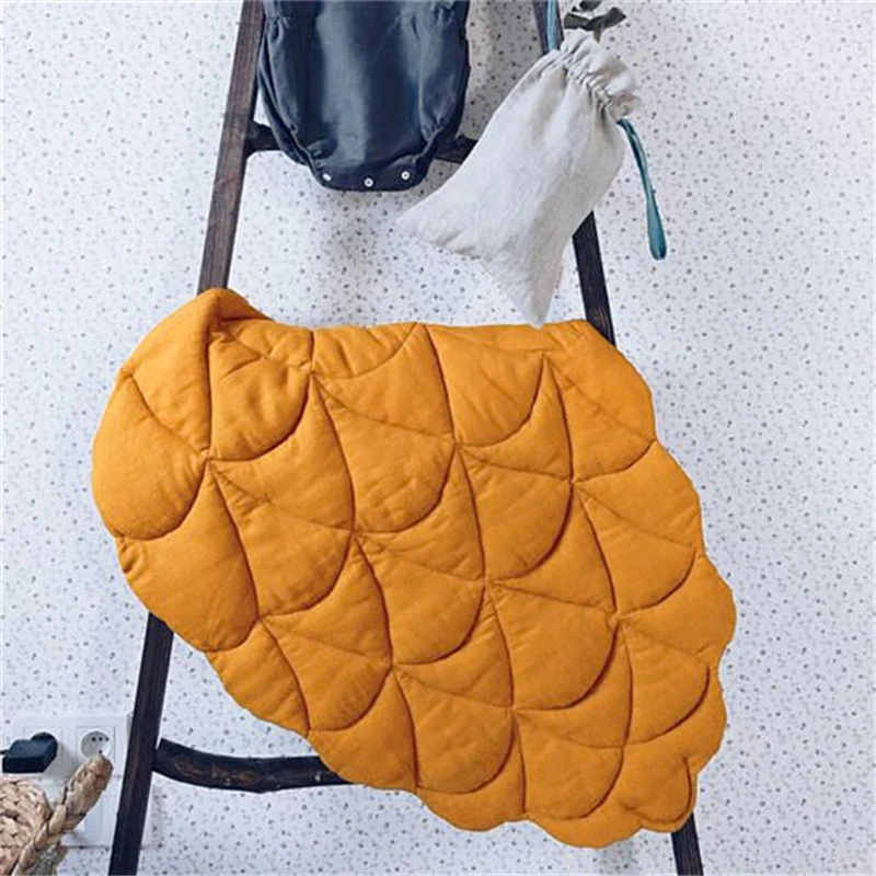 Пеленки для новорожденных желтая сосна Рождество INS Детский Мат скалолазания