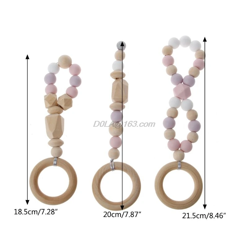 Деревянные детские погремушки ручной работы для ухода в тренажерном зале