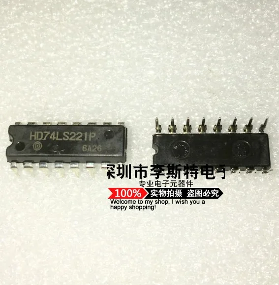 

10 шт. HD74LS221P DIP-16