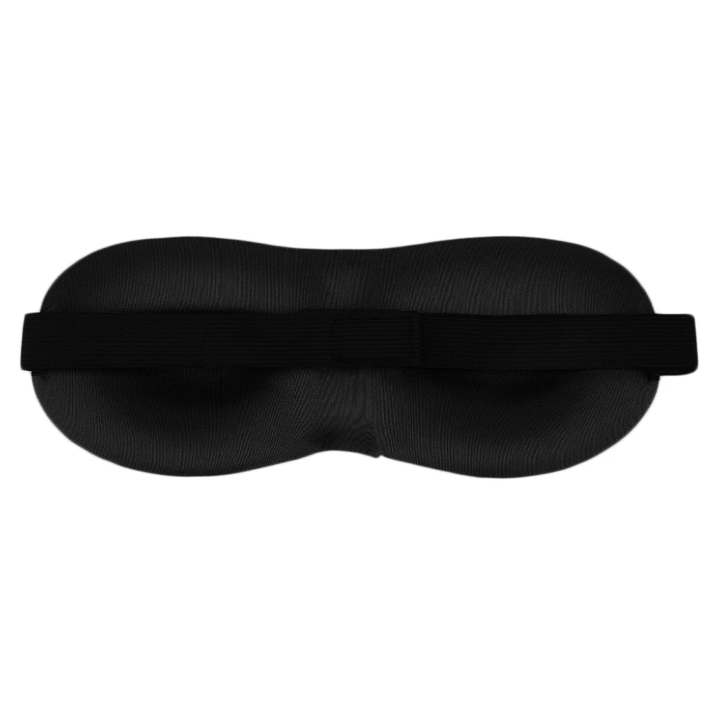 1PC Sponge Goggles Soft Polyester Sleeping Eye Mask 3D Eyeshade Ecellent Nap Cover Blindfold Travel Rest | Красота и здоровье
