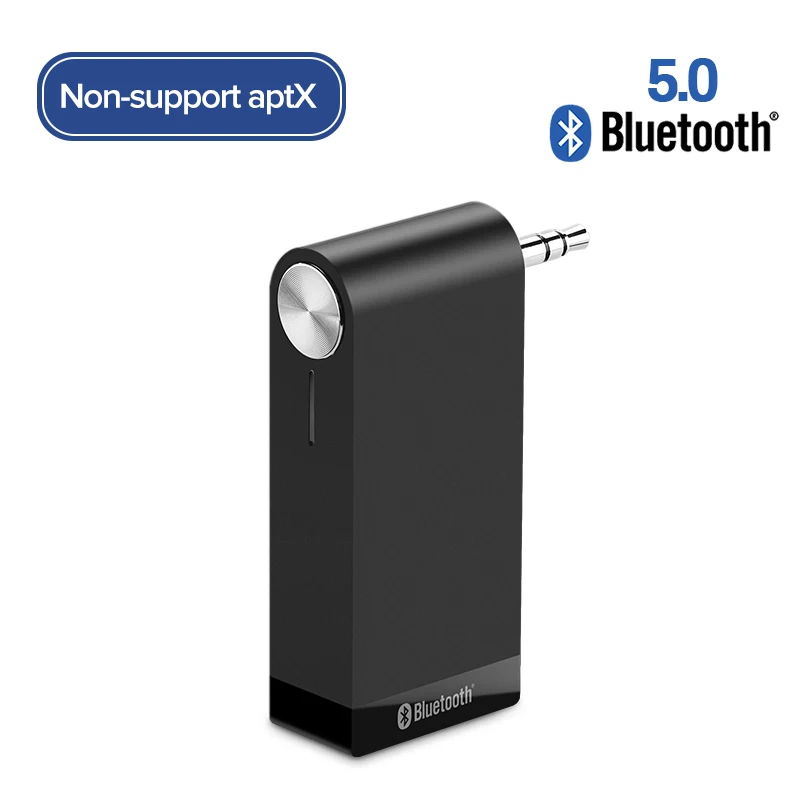 Ugreen Беспроводной Bluetooth Приемник 3.5mm Jack Bluetooth Audio Музыка Приемник Адаптер Автомобилей Aux Кабель бесплатно Динамик Наушники - Цвет: 5.0 Non-support aptX