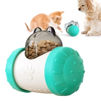 tumbler pet dog cat slow food toy slow food ball pet vent toys food dispensing toy protect diet health relieve anxiety pet toy