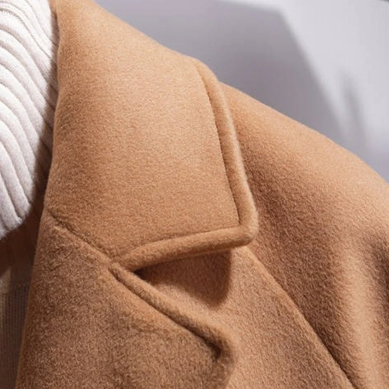 

SONDR De Otoo Invierno 2020, Abrigo Femenino Informal Liso Para Mujer Con Botones De Fajn, Cuello Vuelto, Sobretodo De