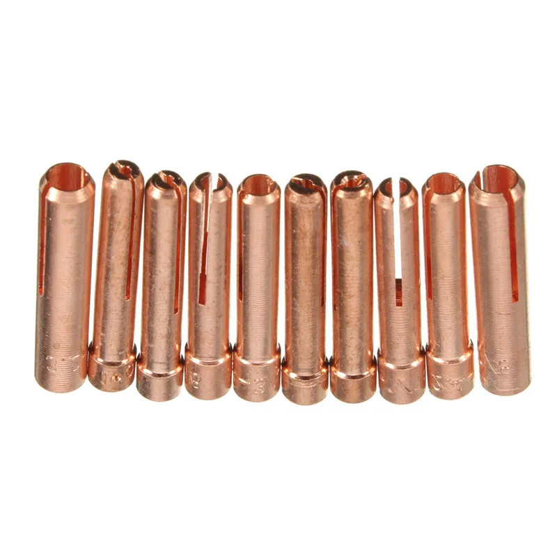 

TIG Gas Lens Collet Body Assorted Size Kit For TIG Welding Torch SR WP9 20 Welding Torches Tools Kits 46Pcs/set