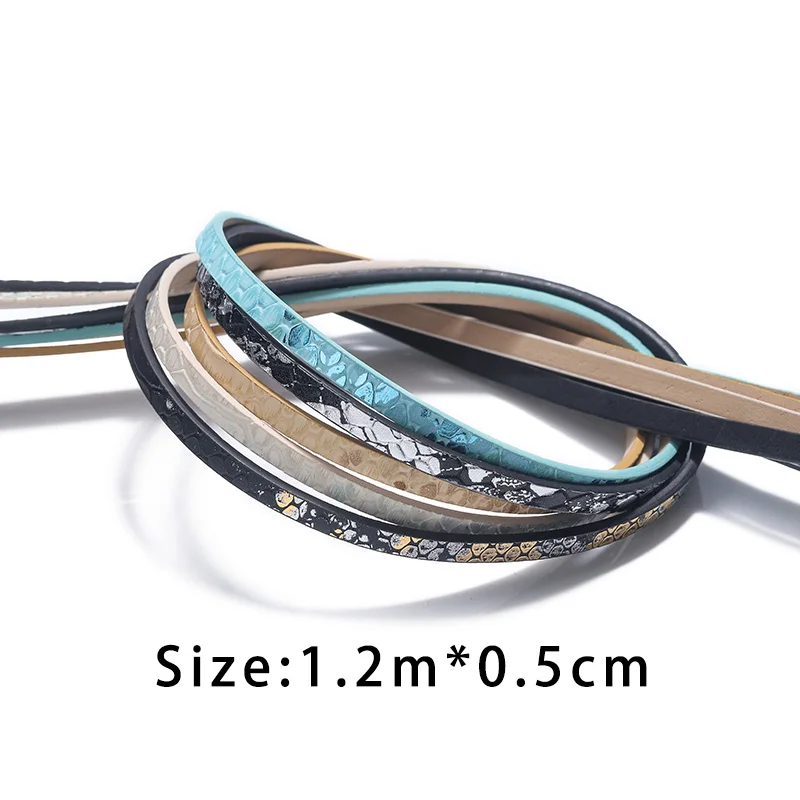 ZG 5 мм шнурок из искусственной кожи для изготовления ювелирных изделий материалы