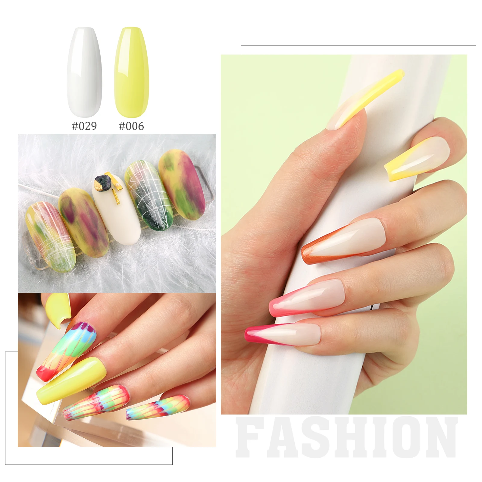 

COSCELIA Gel Nail Polish Kit Soak Off Varnish Set Semi Permanent UV Gel Nail Polish Set Varnish Kit For Manicure Nail Art Set