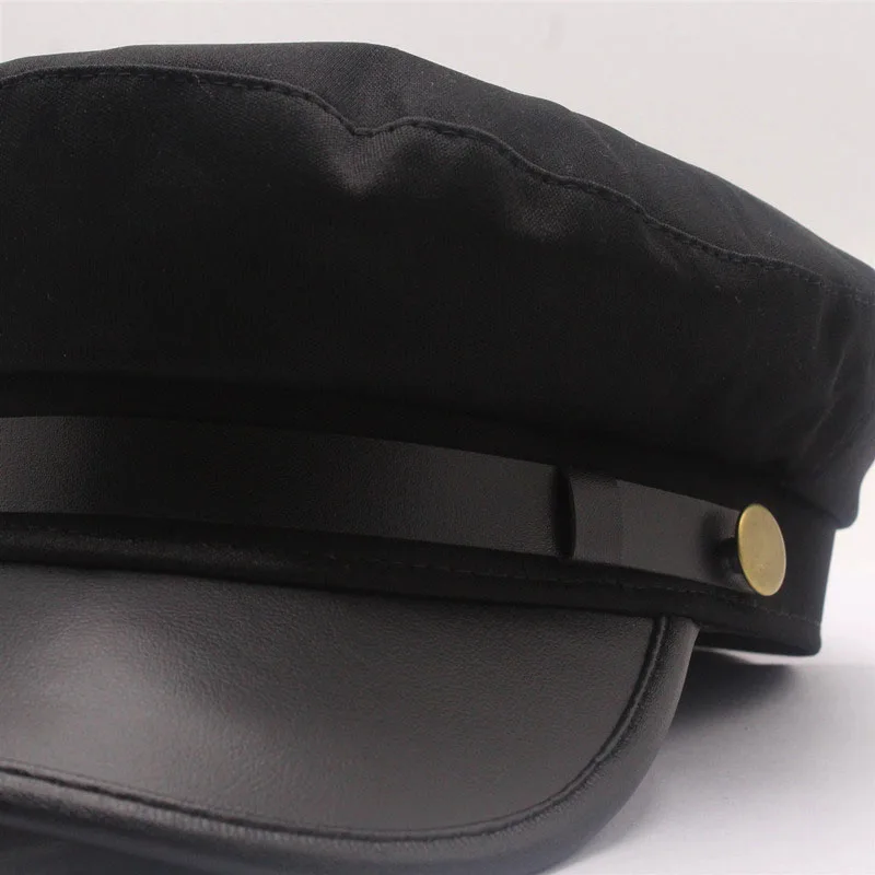 Seioum 2019 Новая Зимняя кепка газетчика для женщин черные Ретро Мужские береты