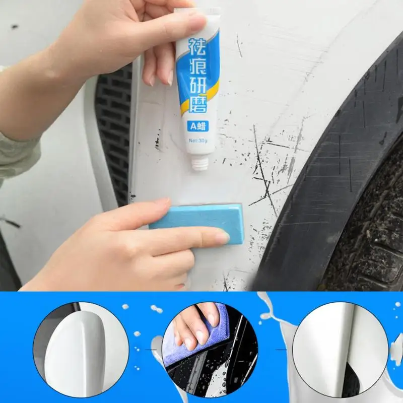 Составная краска для кузова автомобиля 15 г/30 г|Набор материалов шлифовки и