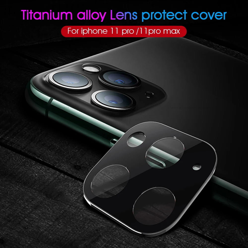 Полное покрытие для объектива камеры защитное металлическое кольцо iphone 11 Pro XS Max XR