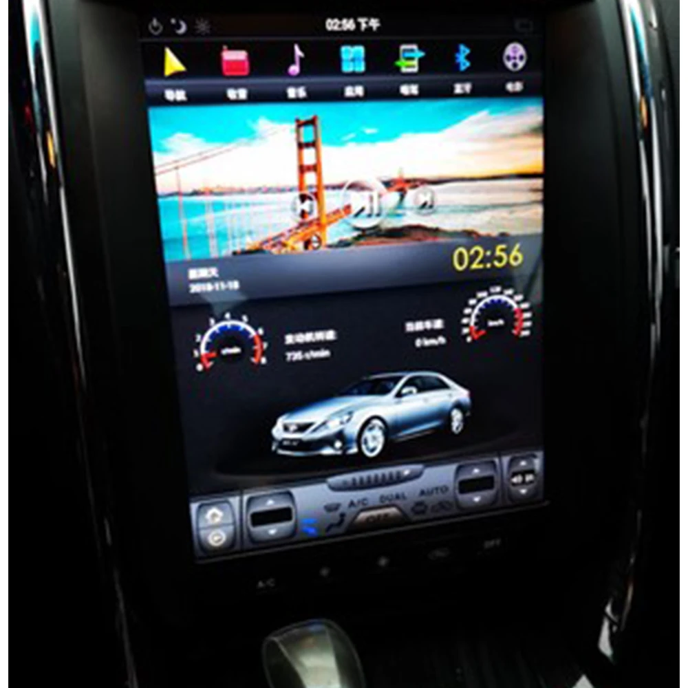 ZJCGO Автомобильный мультимедийный плеер стерео GPS навигация Радио Навигация Android