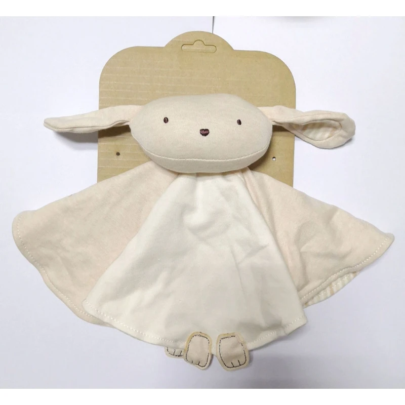 

Baby Soother Appease Towel Bib Soft Cotton Animal Sleeping Doll Teether Toy Gift