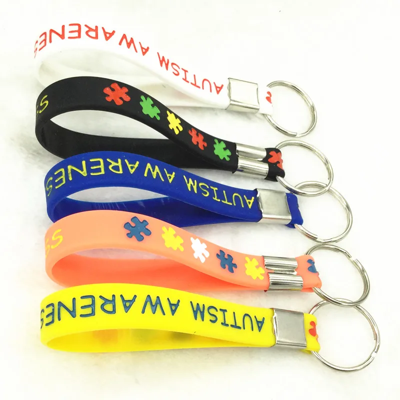 1 шт. осознание аутизма у меня надежда Вера Любовь силиконовые браслеты для