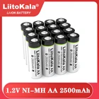 Аккумуляторная батарея Liitokala, 1,2 в, AA, 2500 мАч
