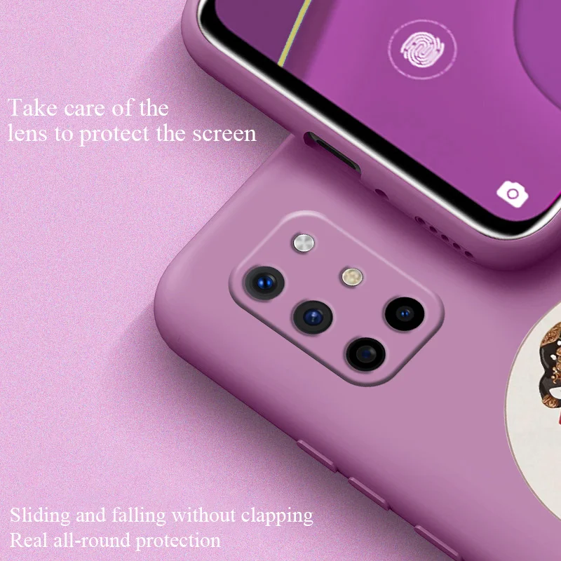 

Fair Lady Case For Oneplus 9 9pro 9r 8t 8 8pro 7pro 7 7t 7tpro Liquid Silicone Cover