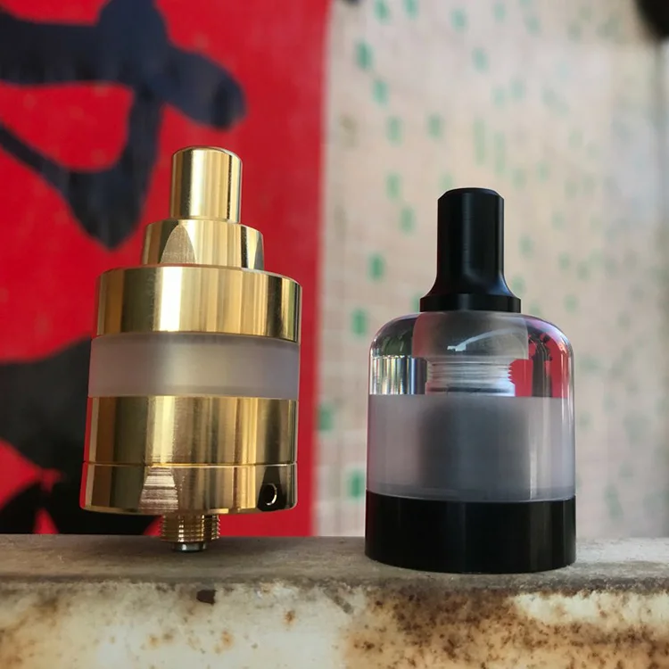 

Cloudworkz Round Dome Cap For Kayfun Lite 22m 24mm replacement PEI Clear Tank With 510 mini drip tip Vape accessories