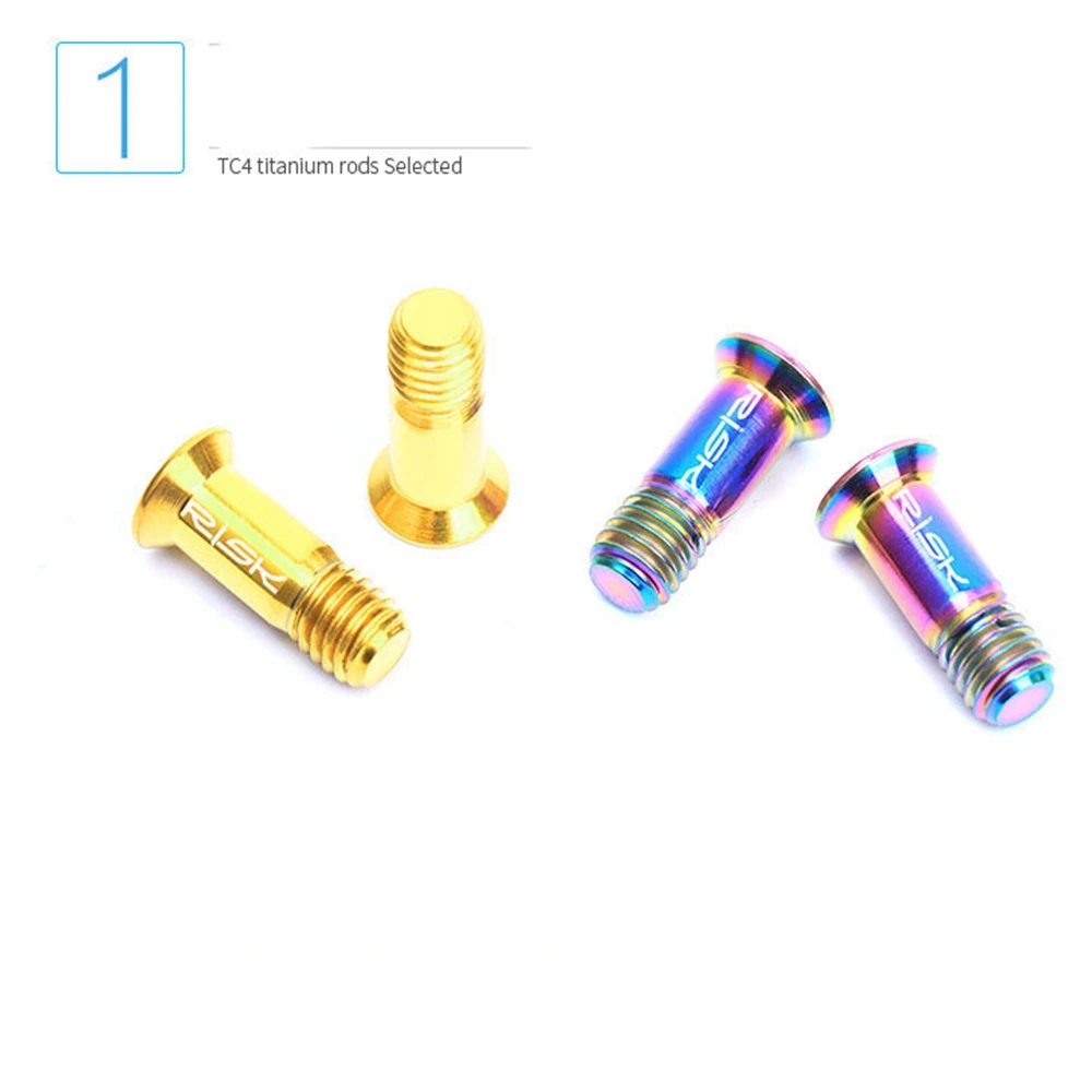 2 шт. титановые винты для велосипеда M5