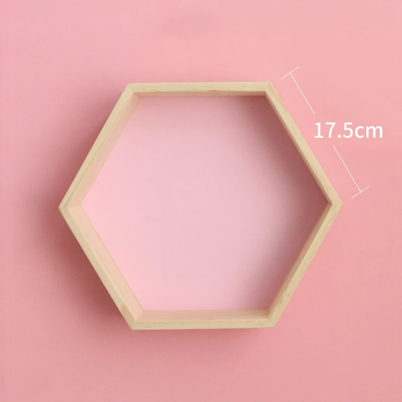 Декоративная полка для детской комнаты в скандинавском стиле деревянные