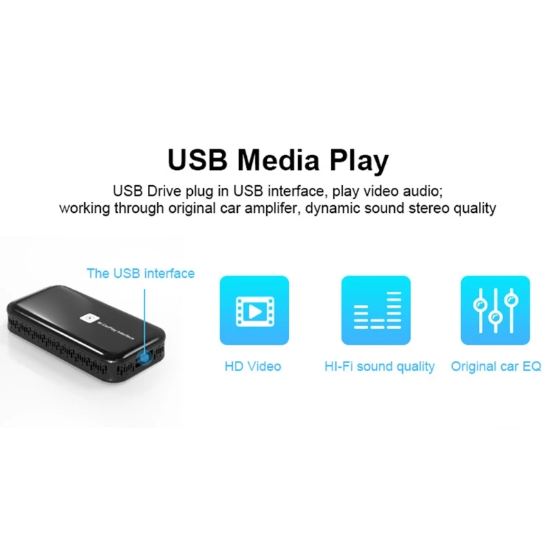 C9GD USB беспроводной адаптер Carplay Dongle Mirrioing автомобильная система Android-IOS Поддержка