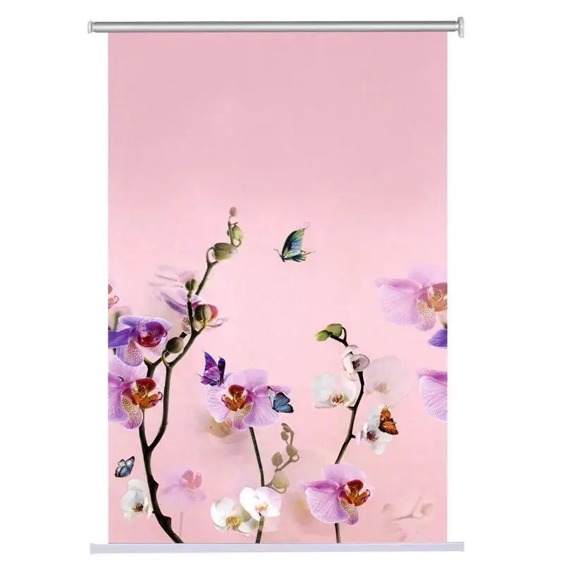 Декоративные жалюзи для дома персиковые шторы окон рулонные жалюзи|Жалюзи и