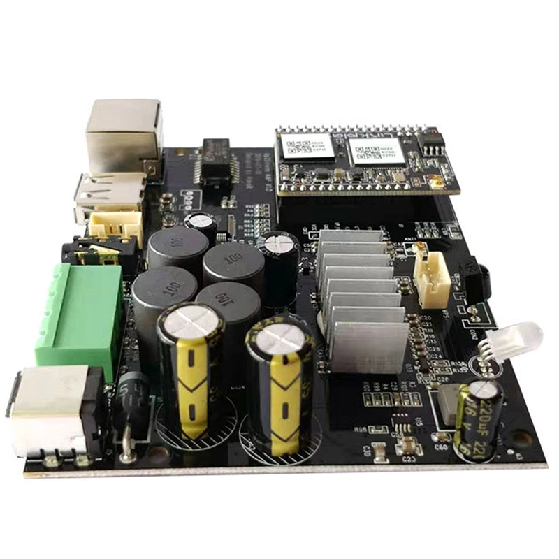 

Up2Stream WiFi and Bluetooth5.0 HiFi Stereo Class D Digital Multiroom Audio Amplifier Board 2.0 with Spotify Airplay Equalizer
