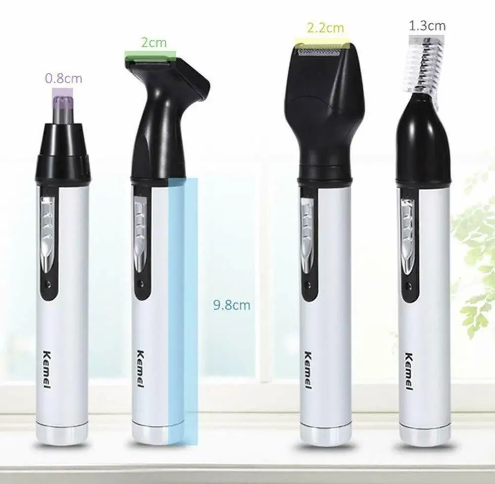 4 в 1 Новый Модный перезаряжаемый триммер для носа бороды ушей бровей волос