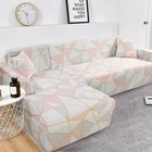 Геометрический плотный чехол для дивана для гостиной, эластичный чехол для дивана, покрывало на кровать, чехол для дивана