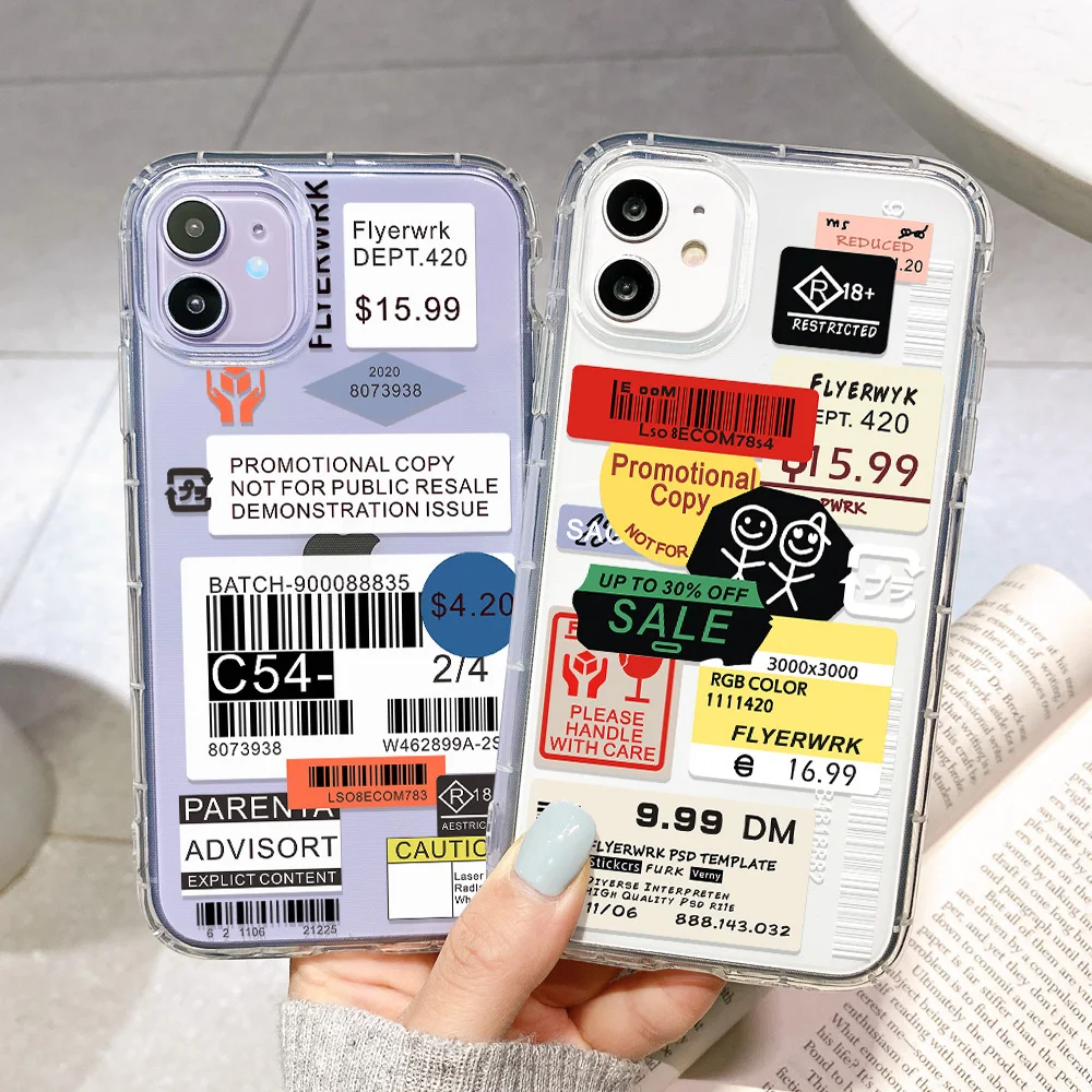 Transparent IPhone 11 Case Soft Silicon Fundas For IPhone 11 12 13 Pro Max XR X XS Max 8 7 6 6s Plus SE 2020 12 Mini Back Covers