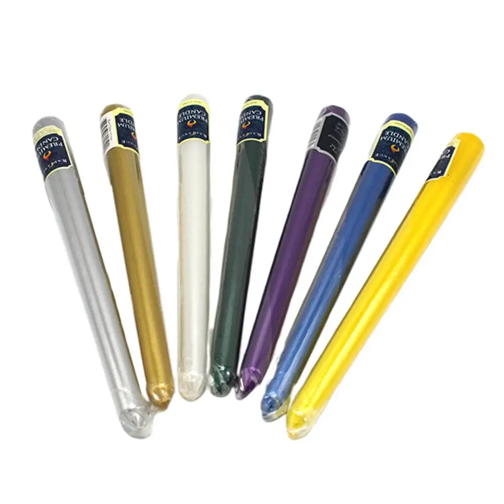 12 шт. конусная свеча 10 дюймов длинная ароматическая Бездымная Свеча для