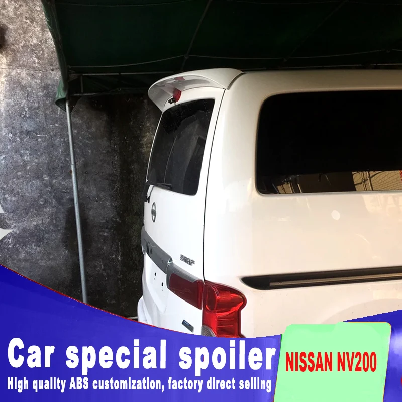 Высококачественный спойлер на крышу заднего стекла NV200 из большого АБС-материала