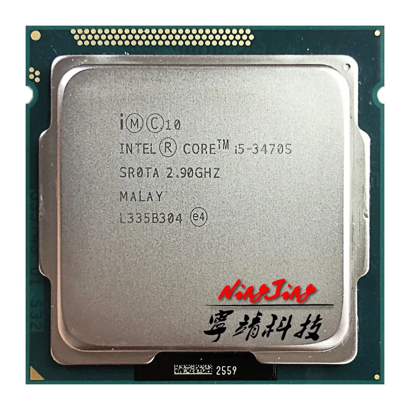 Процессор Intel Core i5-3470S i5 3470S 4-ядерный 4-поточный процессор 2 9 ГГц 6 Мб 65 Вт LGA 1155 |