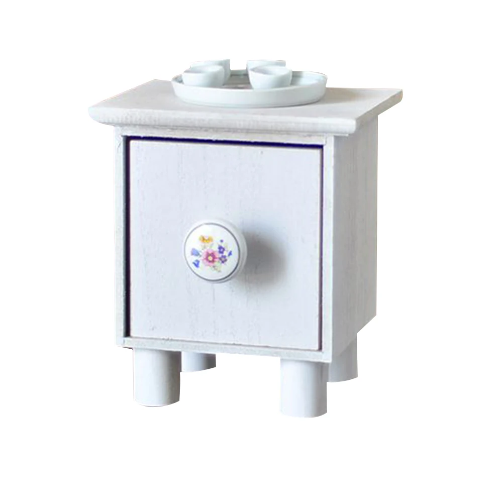 

Photography Props Geometric Pattern Tea Table Set Accessories Newborn Baby Wood Chair Decoration Posture Take Photos Gift Mini