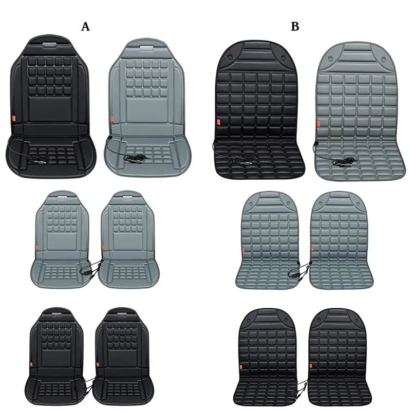 

12V Car Seat Heated Cushion Cover 12V Universal Automotive Chair Heated Pad Heating Seat Mat Heater Warmer EU Warehouse