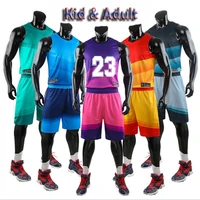 diy custom 2021 men kids basketball jerseys uniforms sport kit clothing youth usa basketball jersey sets shirts shorts suit