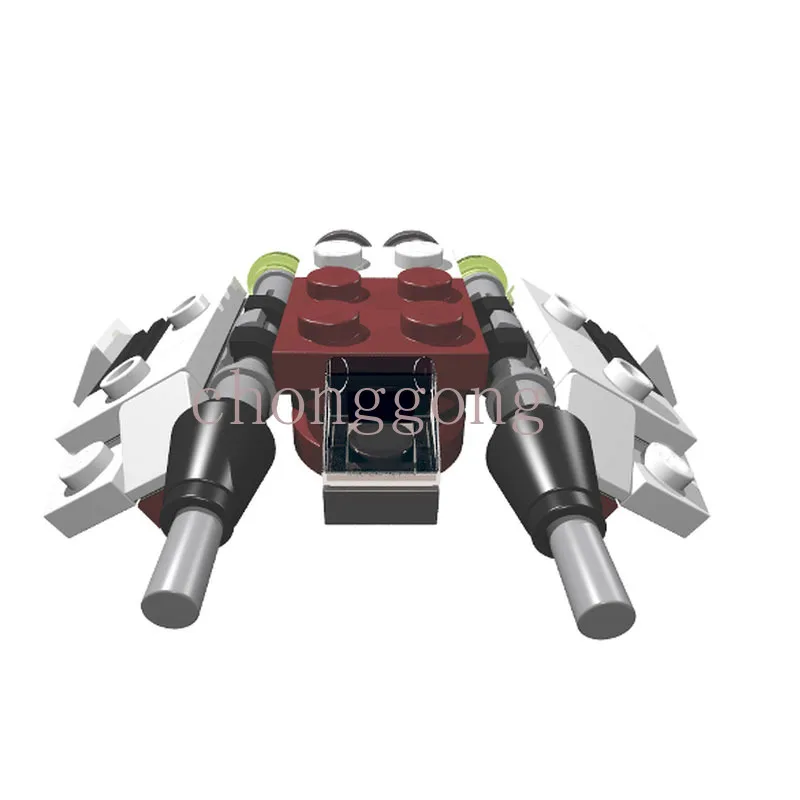 

Военный мини-истребитель, Арка-война 170, подходит для 75072 строительных блоков, сборка строительных блоков, коллекционный подарок для детей, и...