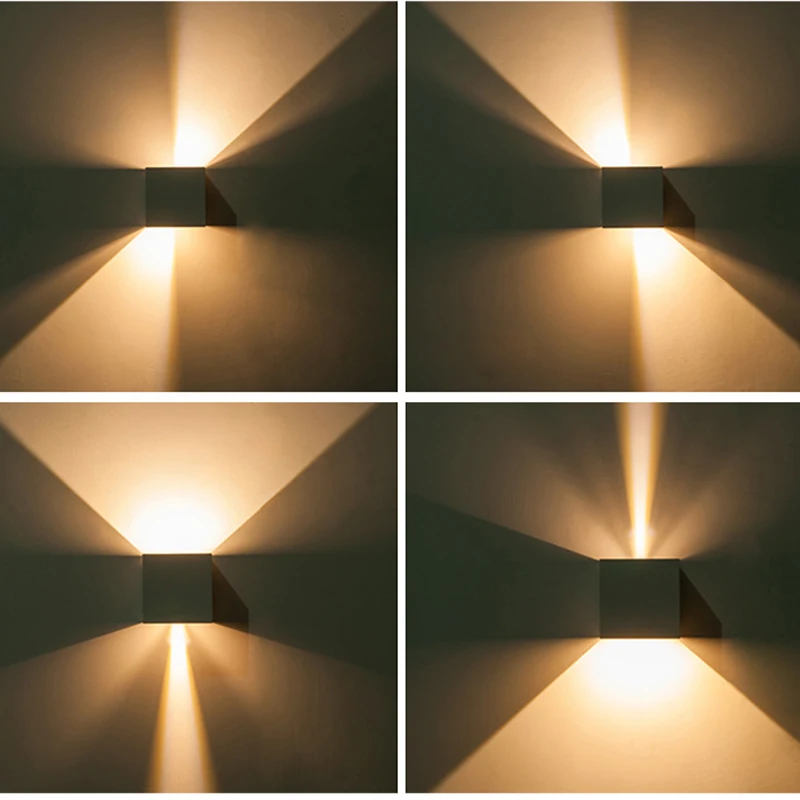 Светодиодный водонепроницаемый настенный светильник на открытом воздухе